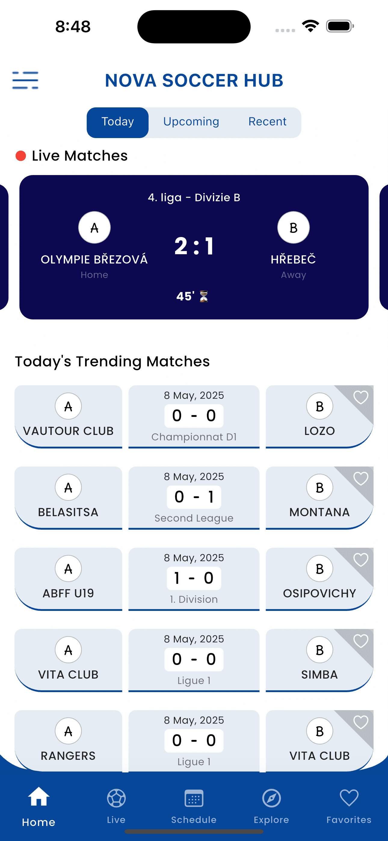 Movascoccer app preview
